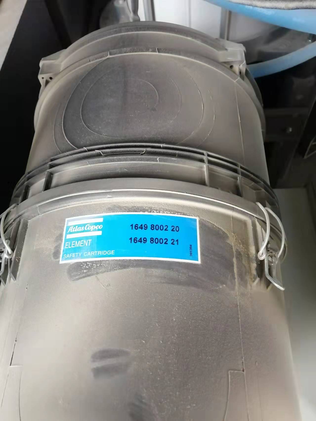 1649800220阿特拉斯空压机空滤总成包含1649800221空滤芯